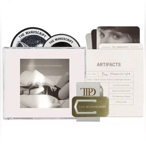 The Tortured Poets Department CD Collectors Edition - The Manuscript
